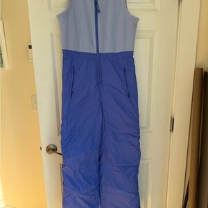 Kids Blue Snow Bib LL Bean